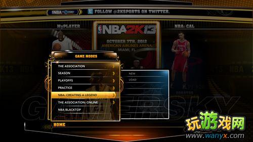 NBA 2K13CALģʽ