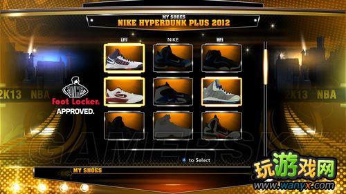 NBA 2K13101˫NIKE Ь ԶƥͼƬб