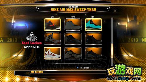 NBA 2K13101˫NIKE Ь ԶƥͼƬб