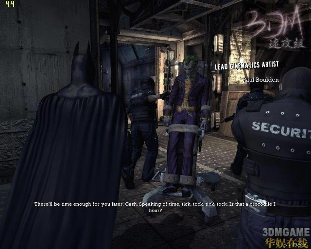 超详细图文攻略 蝙蝠侠:阿卡姆疯人院_本站