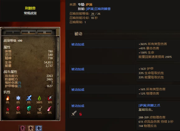 恐怖黎明1.1.9.7神秘萨满BD攻略 装备选择及星座加点推荐_本站