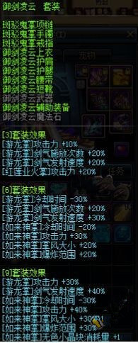 DNF改版后剑豪异界套改动分析_DNF御剑凌云套逆天属性