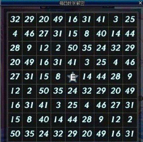 DNF10月13日数字解密密码是多少_地下城与勇士10月13日数字解密活动答案分析