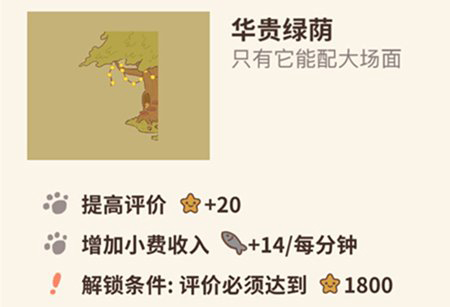动物餐厅华贵绿荫有什么用_动物餐厅华贵绿荫作用区分