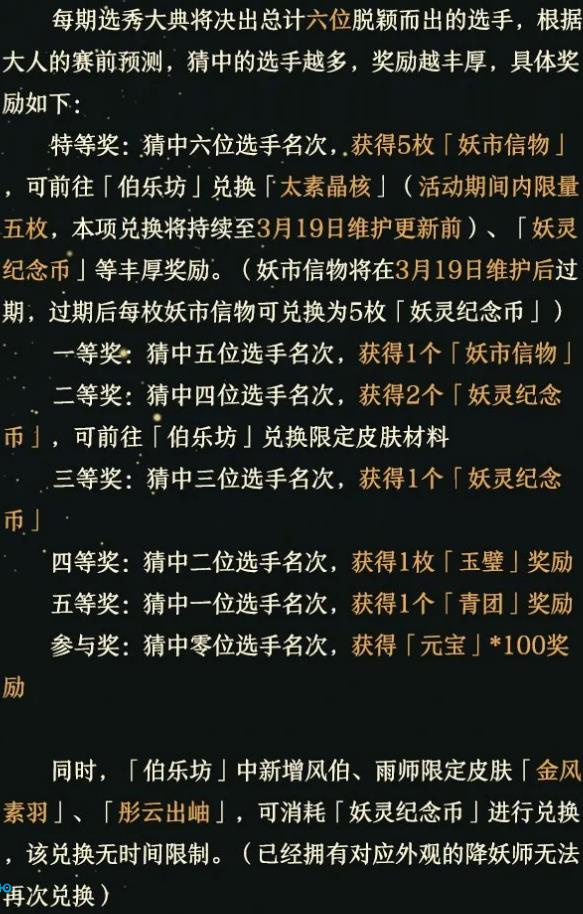神都夜行录3月5日更新公告_神都夜行录3月5日更新了什么
