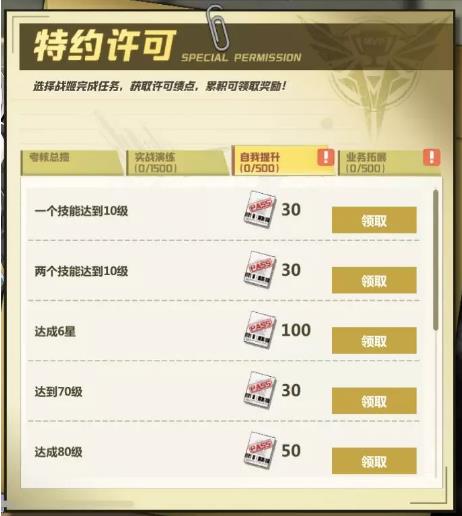 苍蓝誓约常驻活动特约许可玩法攻略_苍蓝誓约1月17日常驻活动怎么样