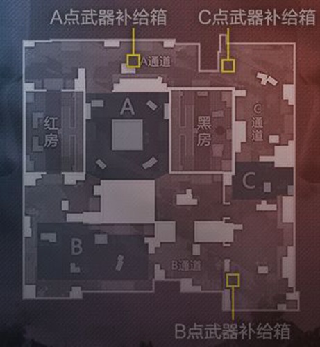与平精英占点竞技超级武器箱在什么地方里_与平精英占点竞技超级武器箱位置