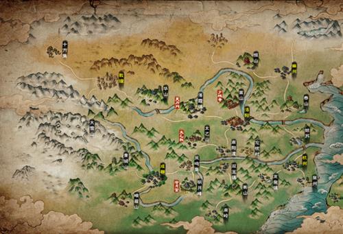 烟雨江湖嵩山地图有什么资源_烟雨江湖嵩山地图资源分布列表
